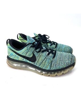 Nike Flyknit Airmax Green Tranquil Running Shoes Sneakers 620469-009 Mens